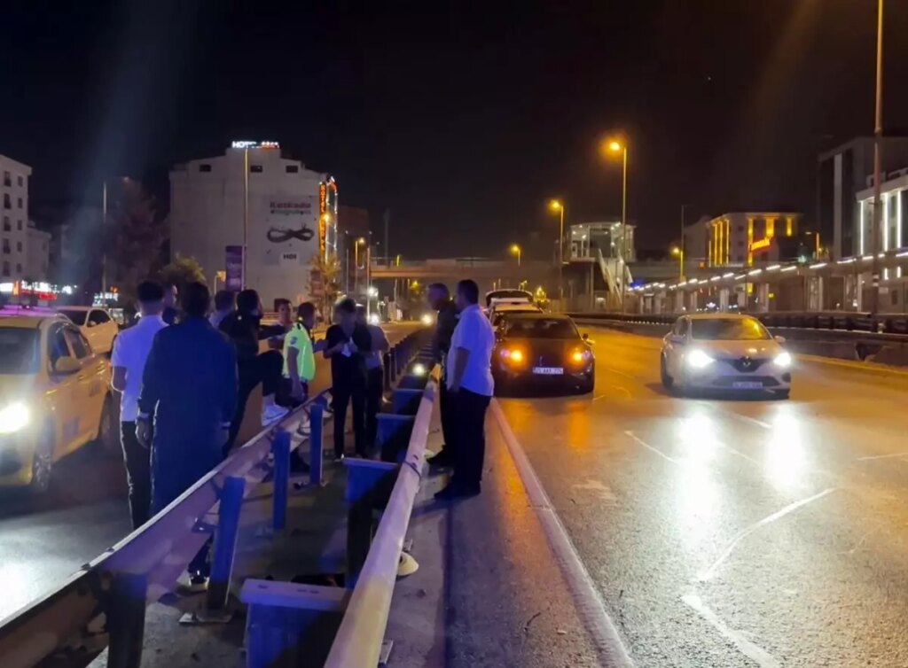 alkollu surucu zincirleme kazaya neden oldu ys3Fibp7