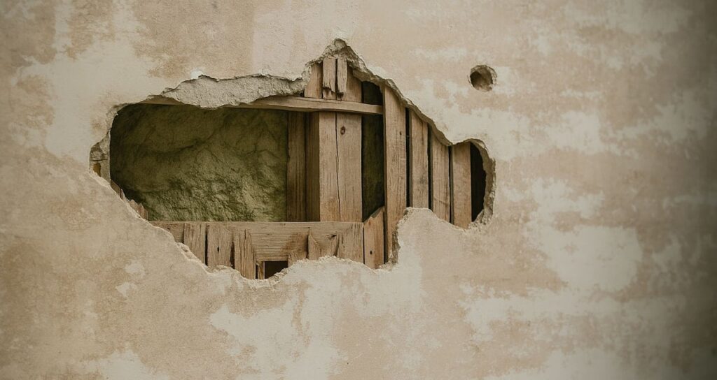 duvarin icinden cikan sey once korkuttu sonra dusundurdu zslcfDvF