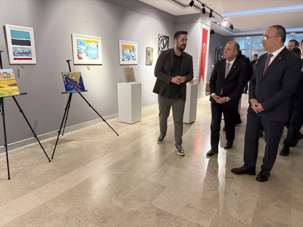 Tekirdağ’da Psikiyatri Hastalarından Sergi