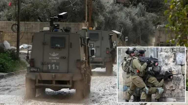 israil ordusu bati seriada baskin duzenledi 4 filistinli gozaltina alindi U6376KKT.webp