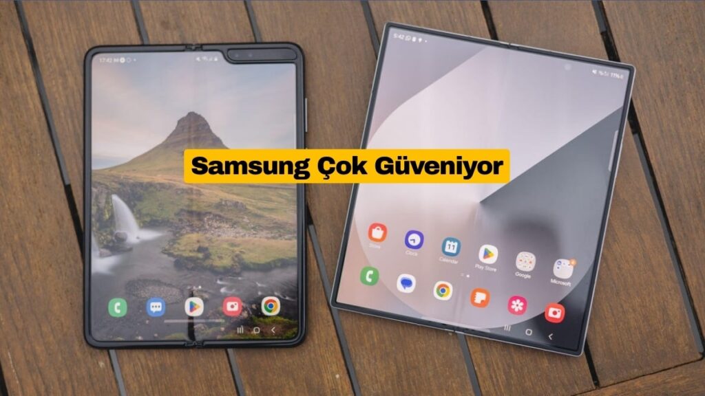 Samsung Galaxy Wide Fold’a Çok Güveniyor