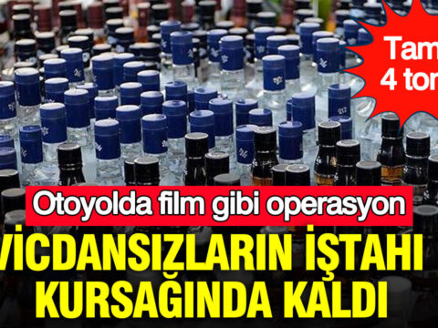 Vicdansizlarin istahi kursaginda kaldi tam 4 ton sahte icki olacakti sakarya otoyolda film gibi iAwp9vYe